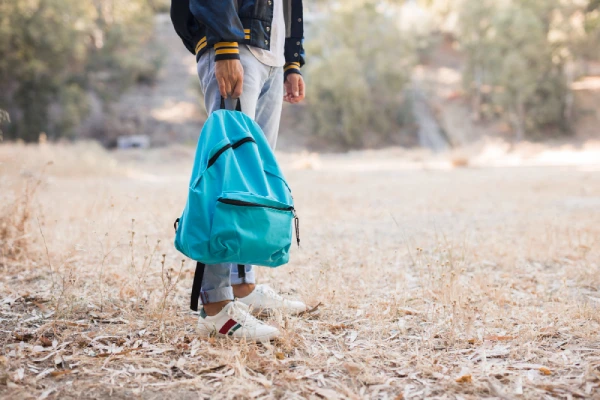 Mochila ou colete para corrida